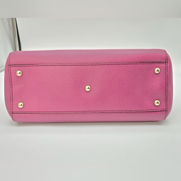 Authentic Gucci Lady Dollar top handle leather bag with strap - Picture 12 of 13